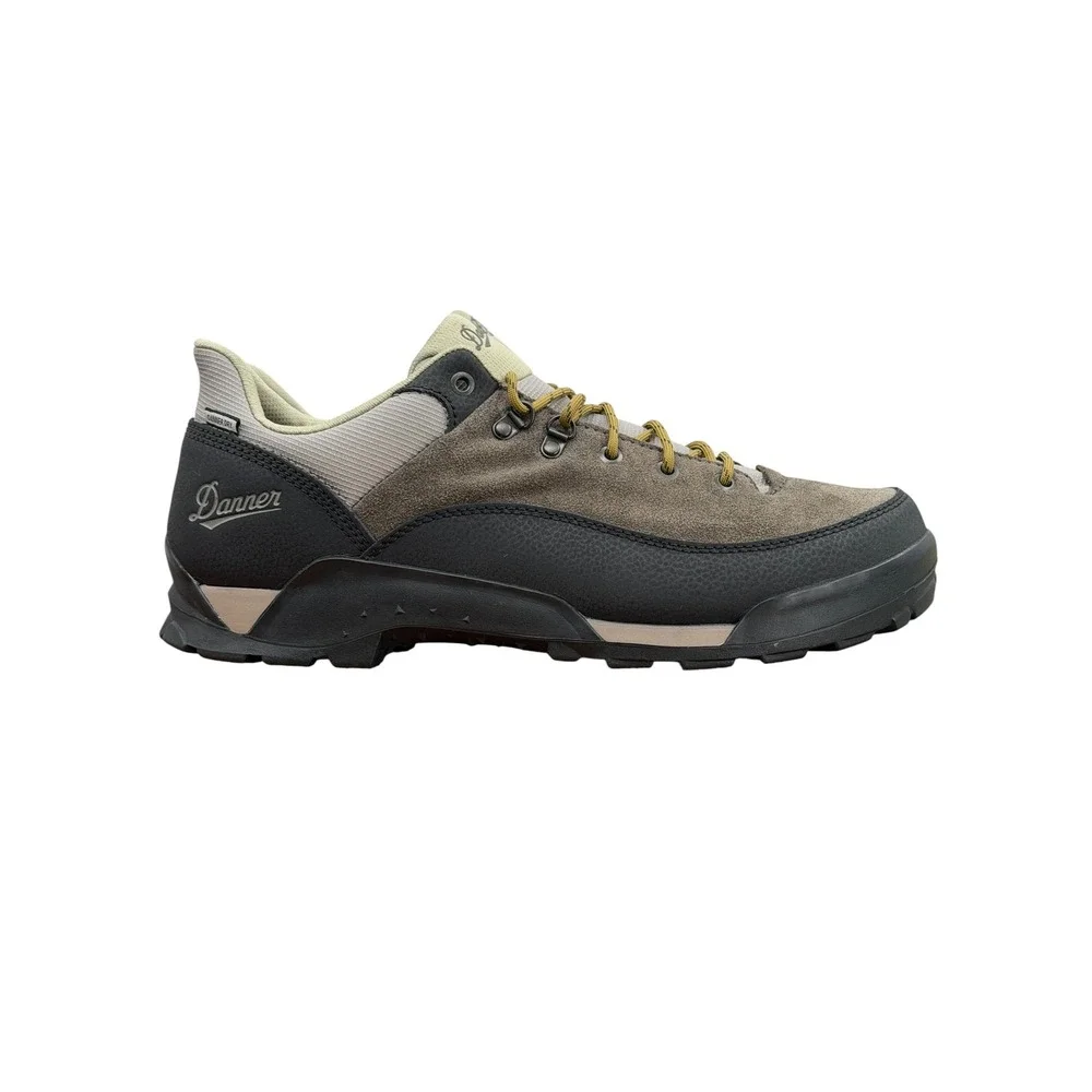 Danner Panorama Low 4 Mens 13 EE Black Olive Hiking Shoes 63471 Waterproof Suede